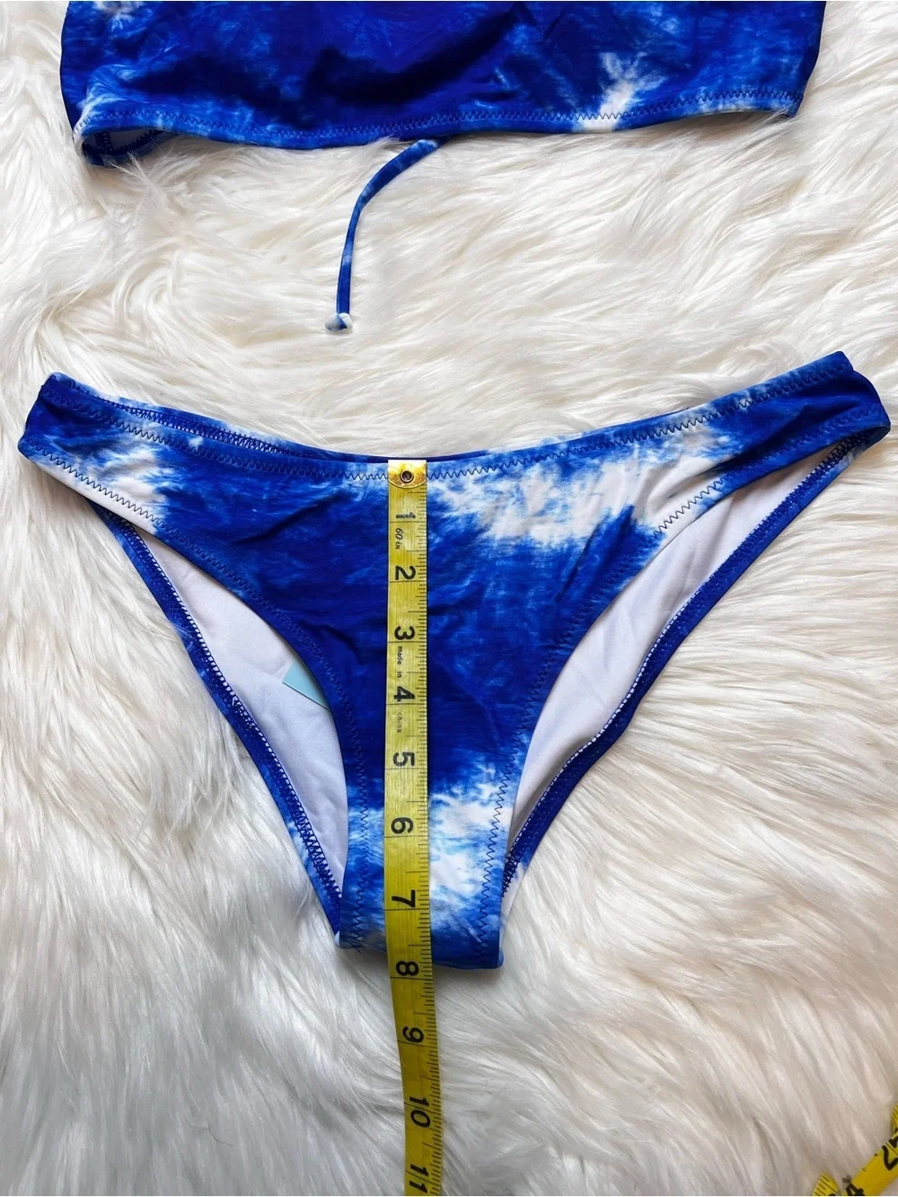 CUPSHE High Neck Halter Tie Dye Bikini Set. Size Small. New With Tags.